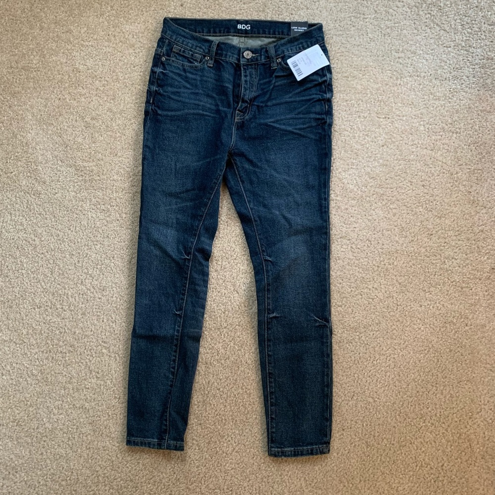 Low Slung Skinng BDG Urban Outfitter Jeans